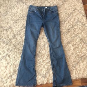 H&M flare jeans size 12